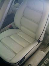 Cream Seat After Repair